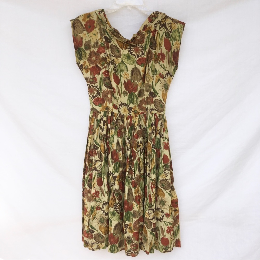 1940s/1950s Genuine Vintage Swing Dress
